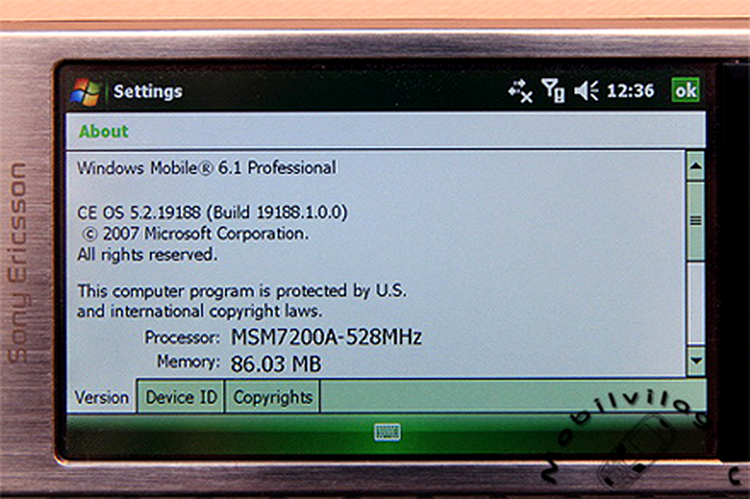 XPERIA X1 