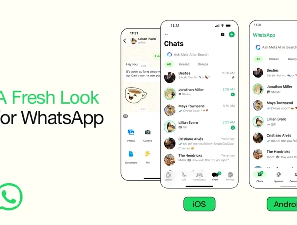 Schimbare de look pentru WhatsApp. Ce modificări au fost aduse popularei aplicații de mesagerie