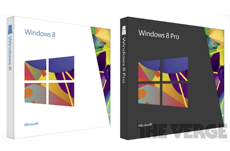 Cele două versiuni retail ale lui Windows 8