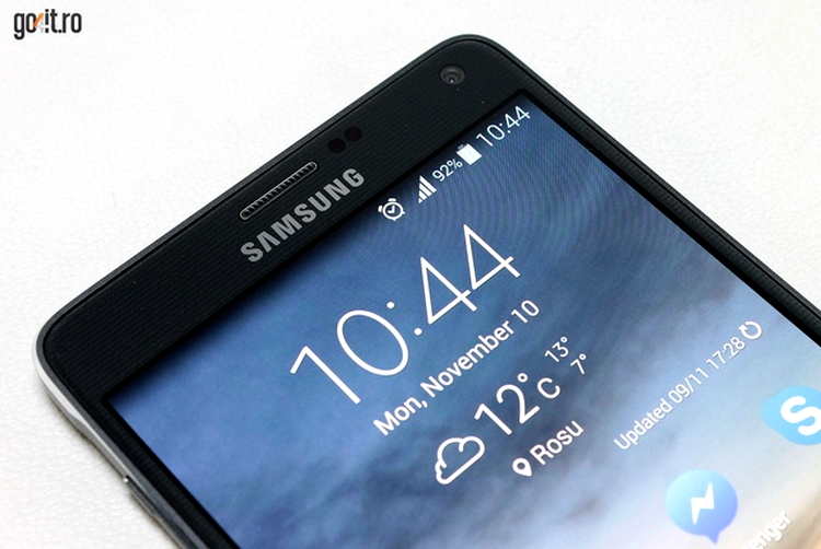 Samsung Galaxy Note 4: un ecran S-AMOLED cu rezoluţie QHD