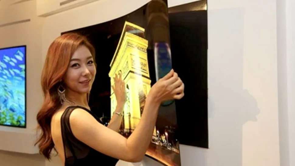 LG demonstrează un ecran OLED cu grosime sub 1 mm, care poate fi aplicat direct pe perete