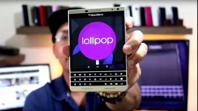 BlackBerry Passport cu Android surprins într-un clip video