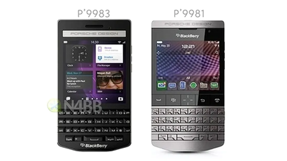 BlackBerry pregăteşte un nou telefon de lux din seria Porsche Design (UPDATE)