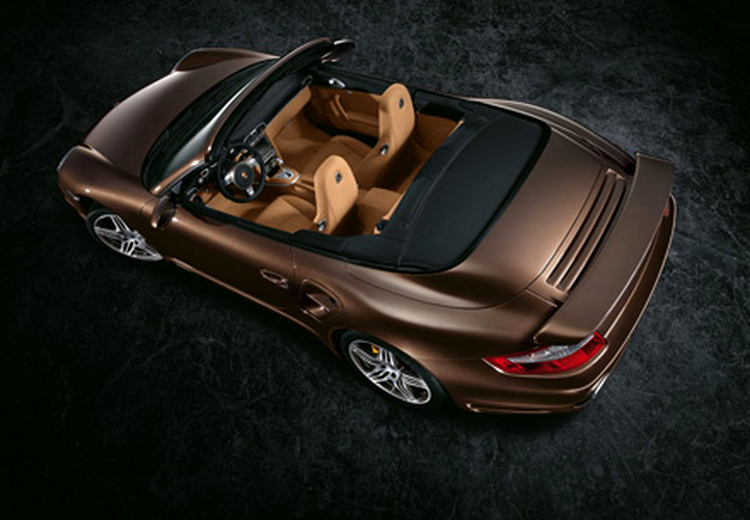 Porsche vedere de sus