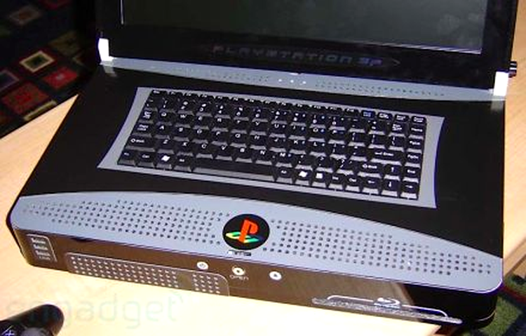 Laptopul PS3 – tastatura încorporată