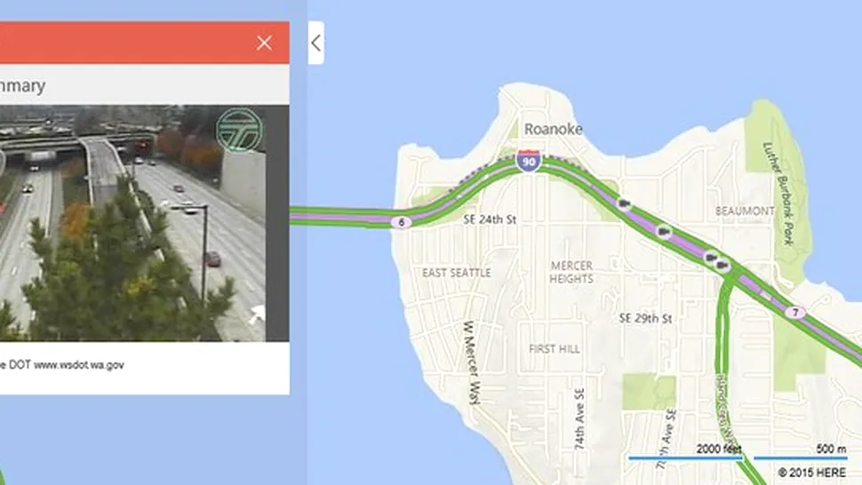 Bing Maps include acum monitorizare video a traficului