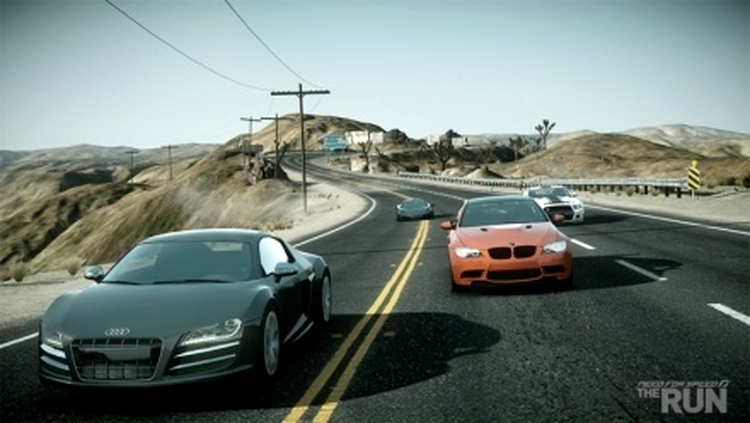NFS: The Run - curse prin deşert