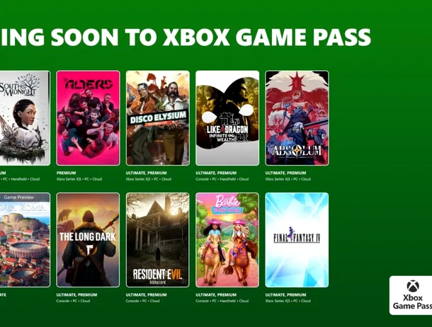Xbox Game Pass: 12 titluri noi în luna martie