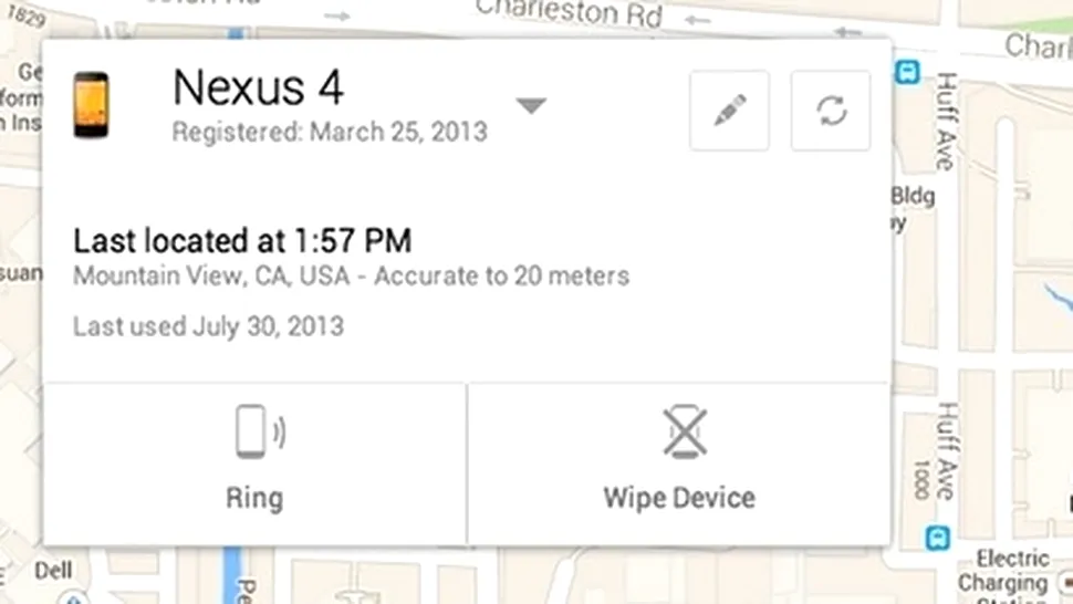 Google a lansat Android Device Manager: localizarea şi ştergerea unui telefon pierdut