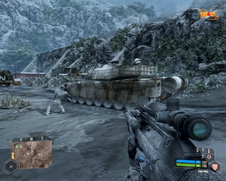 Crysis Warhead - rezultatele expunerii la frigul extraterestru
