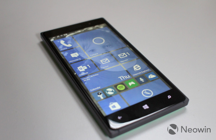 Microsoft a lansat un nou build Windows Phone 10 for phones