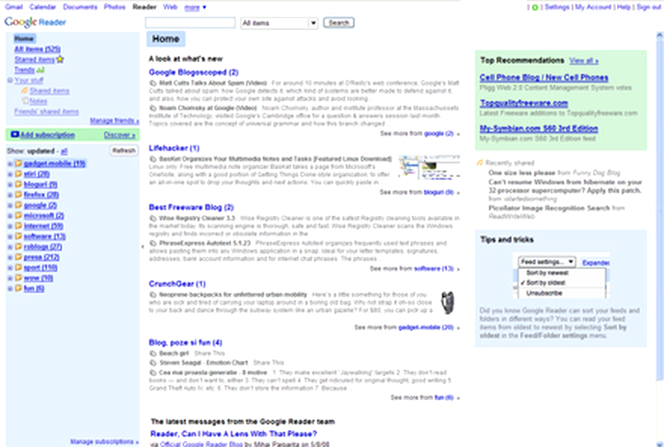 Google Reader
