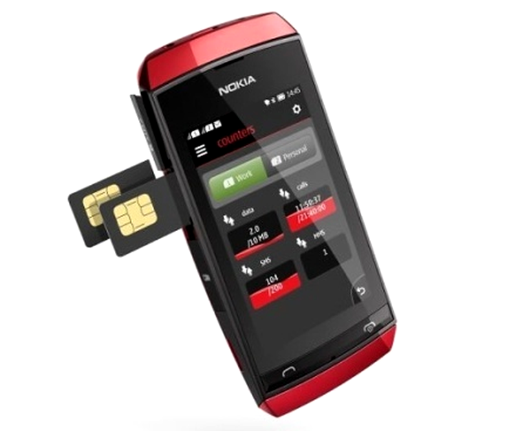 Nokia Asha 305 - suport pentru dual SIM