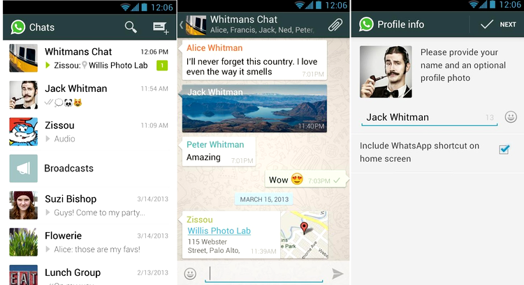 Aplicaţia WhatsApp a trecut oficial la Material Design. Cum arată noua interfaţă inspirată de Android 5.0