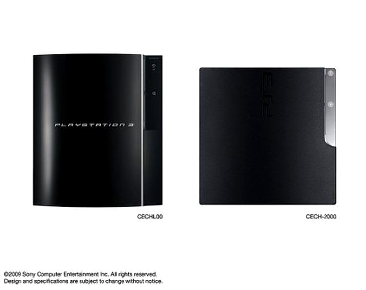 PS3 Slim şi PS3-ul iniţial
