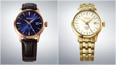Seiko extinde gama Presage Cocktail Time GMT cu noile ediții Daiquiri și Corcovado
