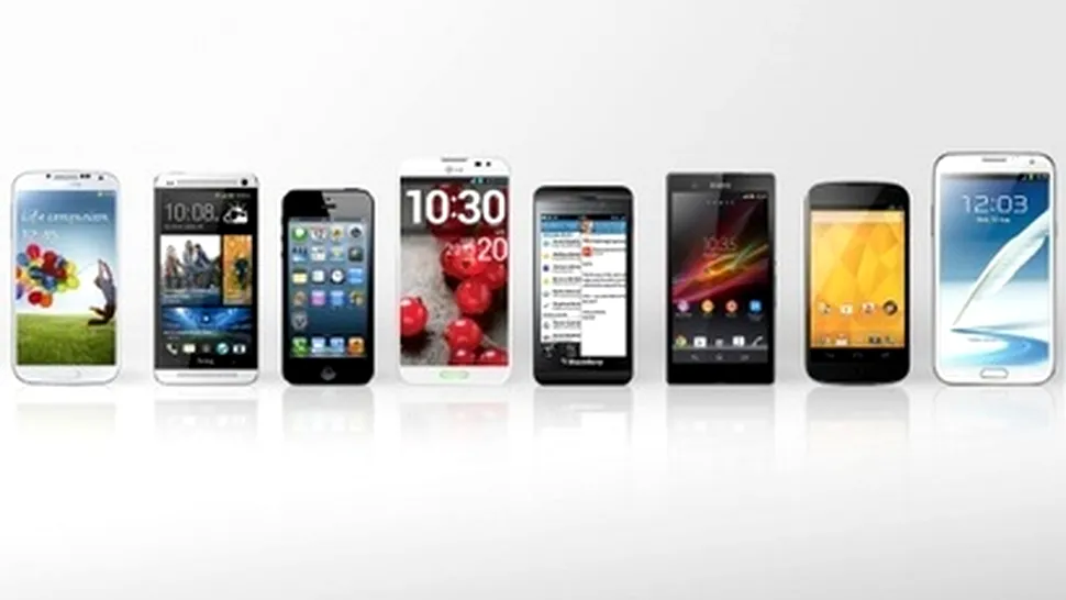 Un miliard de smartphone-uri vândute în 2013, Samsung, Apple şi Huawei ocupă primele trei locuri