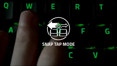 Experiență fluidă de gaming cu Snap Tap Mode pentru Razer Huntsman V3 Pro