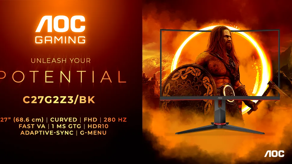 Noul monitor AOC GAMING de 27 inci promite o rată de refresh de 280 Hz