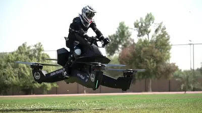 Poliţia din Dubai va folosi motociclete zburătoare, similare cu cele din Star Wars