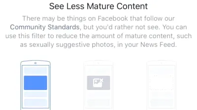 Facebook testează un filtru pentru conţinutul pentru adulţi din News Feed