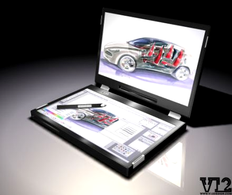 V12 Canova - un laptop cu doua ecran sensibile la atingere