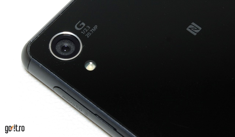 Sony Xperia Z3: camera foto cu senzor de 20,7 MP şi obiectivul din seria G cu F/2.0