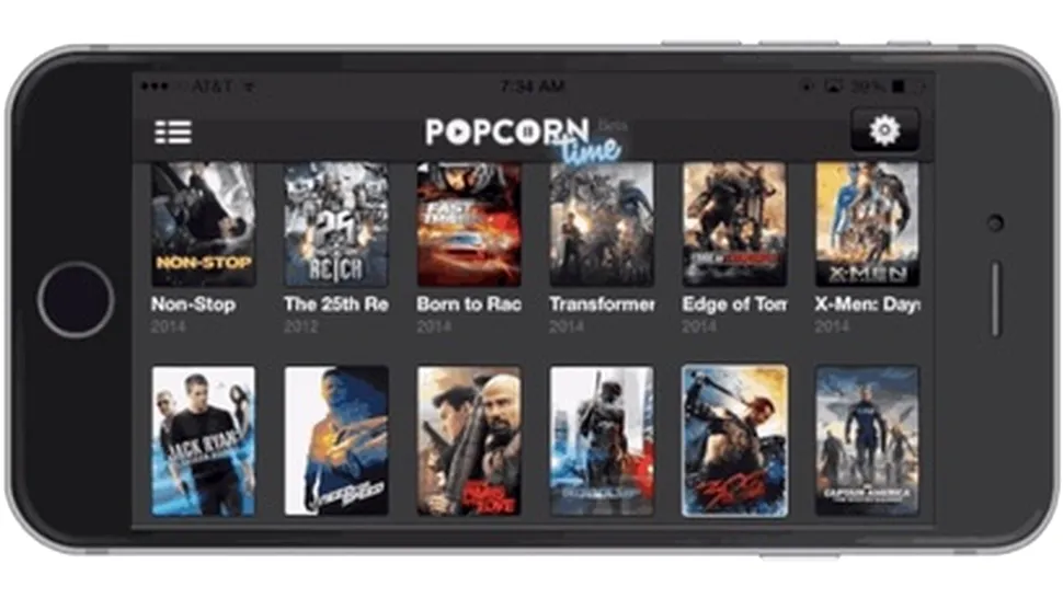 Popcorn Time este disponibil pe iOS fără jailbreak