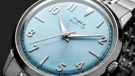 Ceasul Timex Marlin Quartz primește noi cadrane „sunburst” și brățări din oțel, la prețul de 209 euro