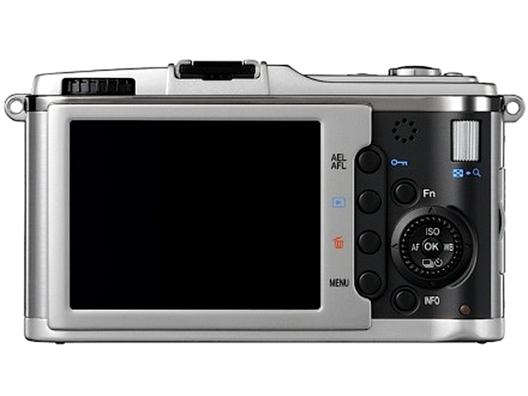 Olympus E-P1 - ecranul de 3