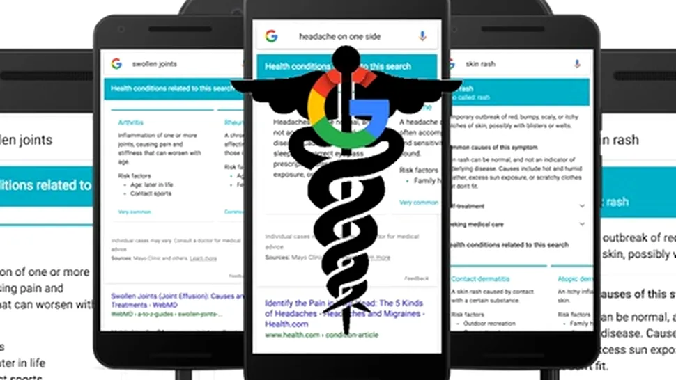 Google va oferi diagnostic medical direct din fereastra de căutare