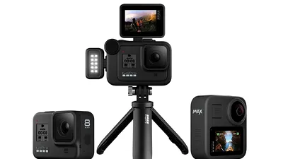 GoPro a lansat Hero 8 Black şi Max: o cameră de acţiune şi pentru vlogging şi o nouă cameră 360 
