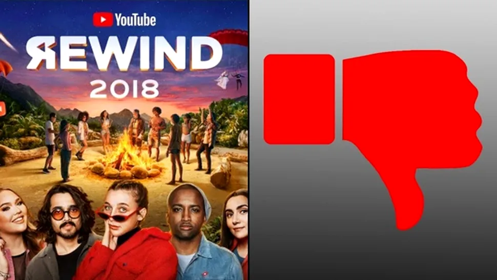 YouTube Rewind 2018 devine clipul cu cele mai multe dislike-uri, întrecând chiar şi clipul Baby al lui Justin Bieber