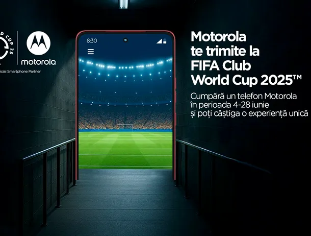 Motorola devine Official Smartphone Partner al FIFA Club World Cup 2025. Cum puteți câștiga o experiență all-inclusive la finala turneului