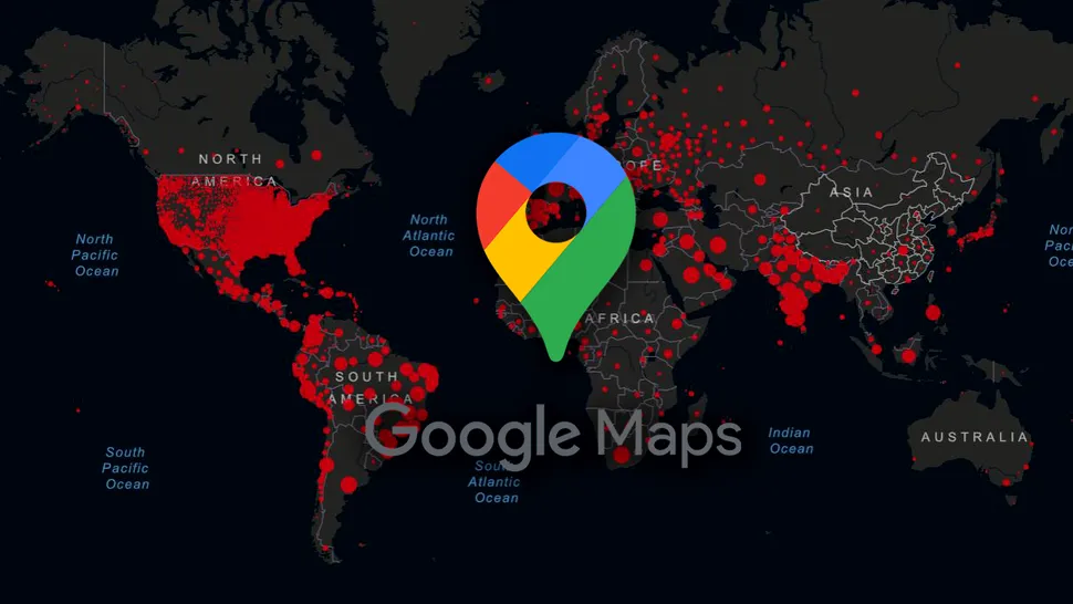 Hărțile Google Maps vor afișa răspândirea COVID-19