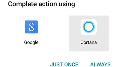 Google Now poate fi înlocuit cu Cortana pe Android