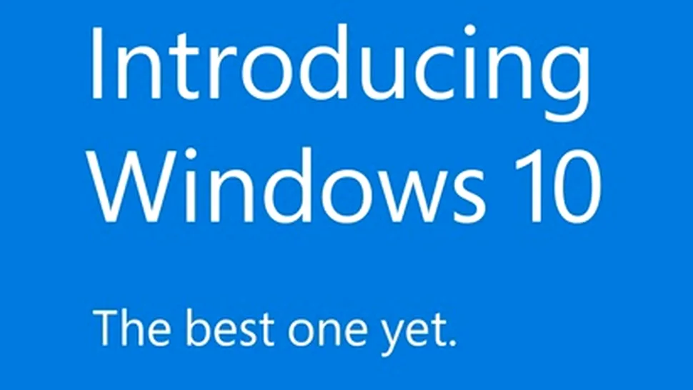 Windows 10 anunţat ca un sistem de operare universal 