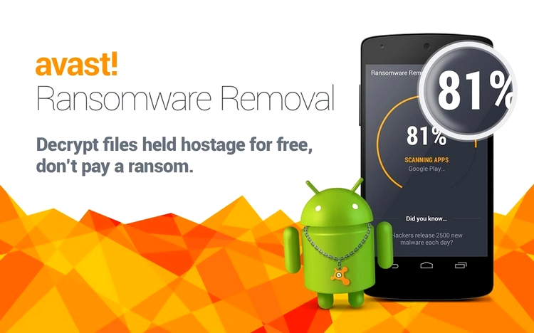 Avast oferă o aplicaţie capabilă să cureţe telefoanele infectate cu ransomware
