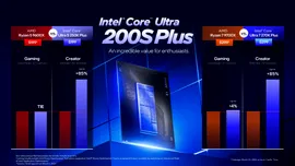 Core Ultra 200S Plus: Intel are câștiguri în gaming și aplicații