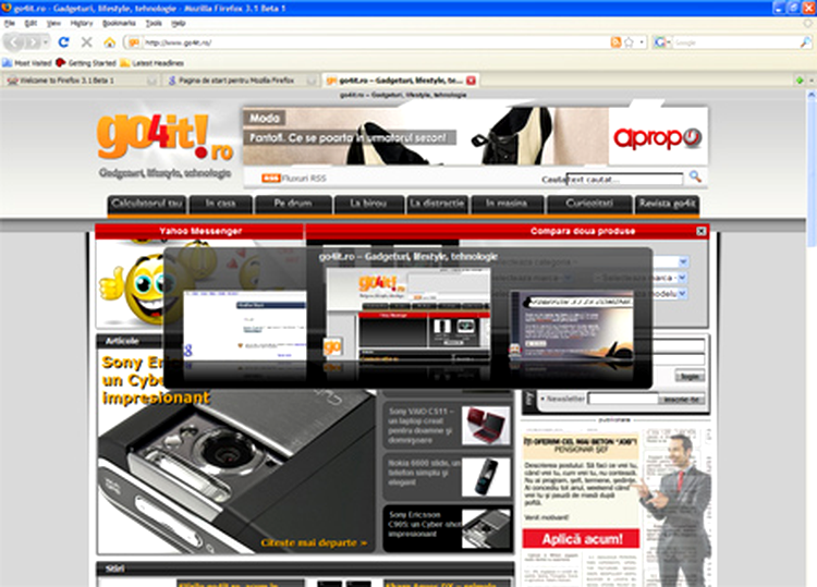 Firefox 3.1