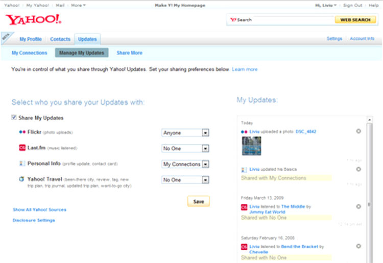 Yahoo Updates