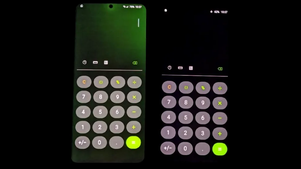 Colorarea ecranului în verde, semnalată la telefoanele Galaxy S20 Ultra