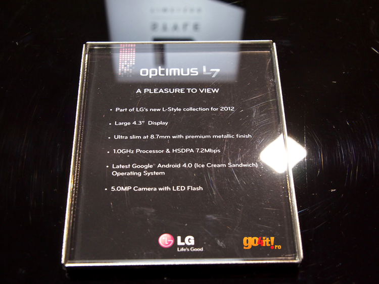 LG Optimus L7 - prezentare