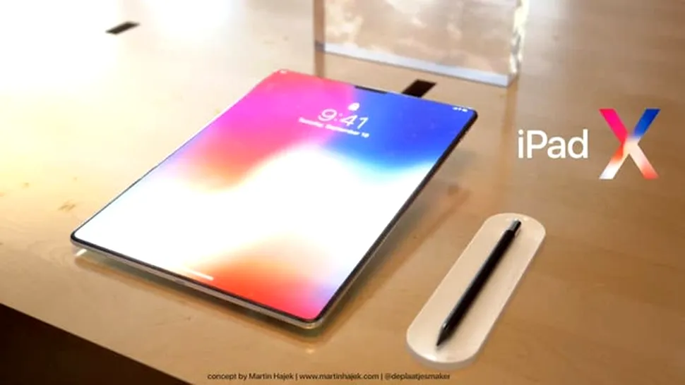 Apple pregăteşte un iPad „modern”, probabil echipat cu display edge-to-edge şi Face ID