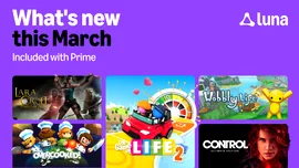 Amazon Luna – lista jocurilor gratuite pentru martie 2026