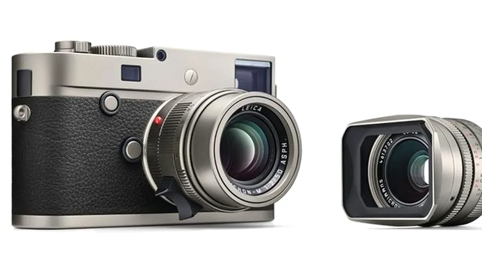 Leica M-P Titanium: aparat foto „de lux” cu un preţ pe măsură