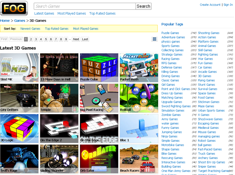 Jocuri online 3D