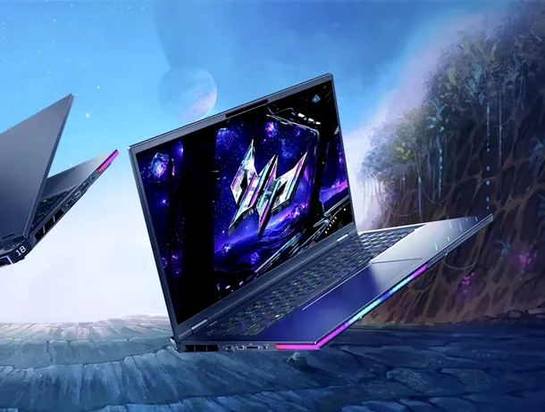 Acer a lansat un nou laptop de gaming cu până la 96 GB RAM și ecran 4K Mini LED