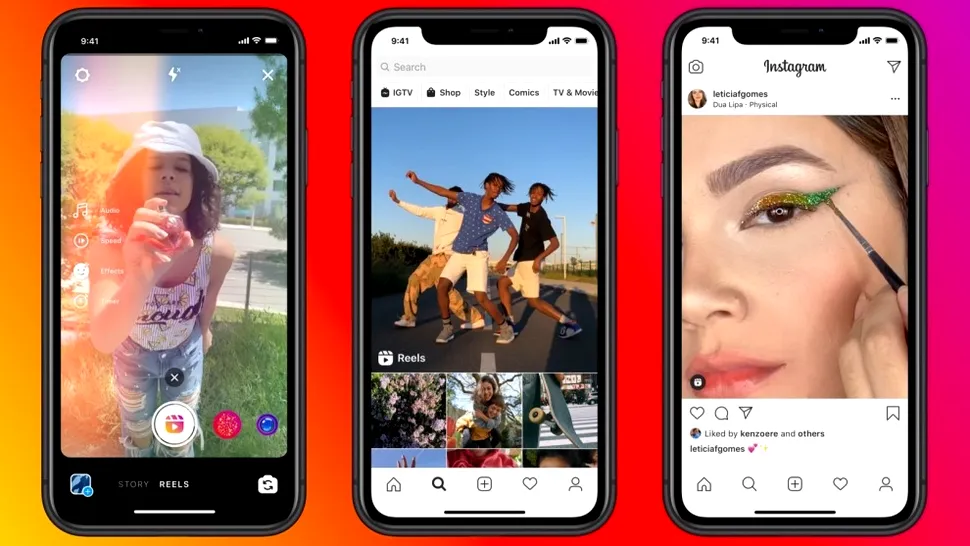 Instagram și YouTube testează alternative proprietare la TikTok în aplicațiile de mobil