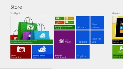 Microsoft anunţă oprirea suportului pentru magazinul de aplicaţii din Windows 8